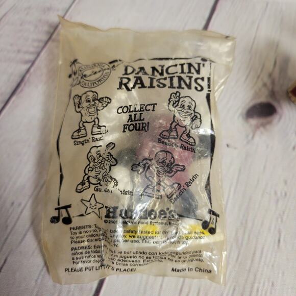 California Raisins Figures Collection Lot of 5 Pieces Mixed Lot Vintage - Picture 5 of 5